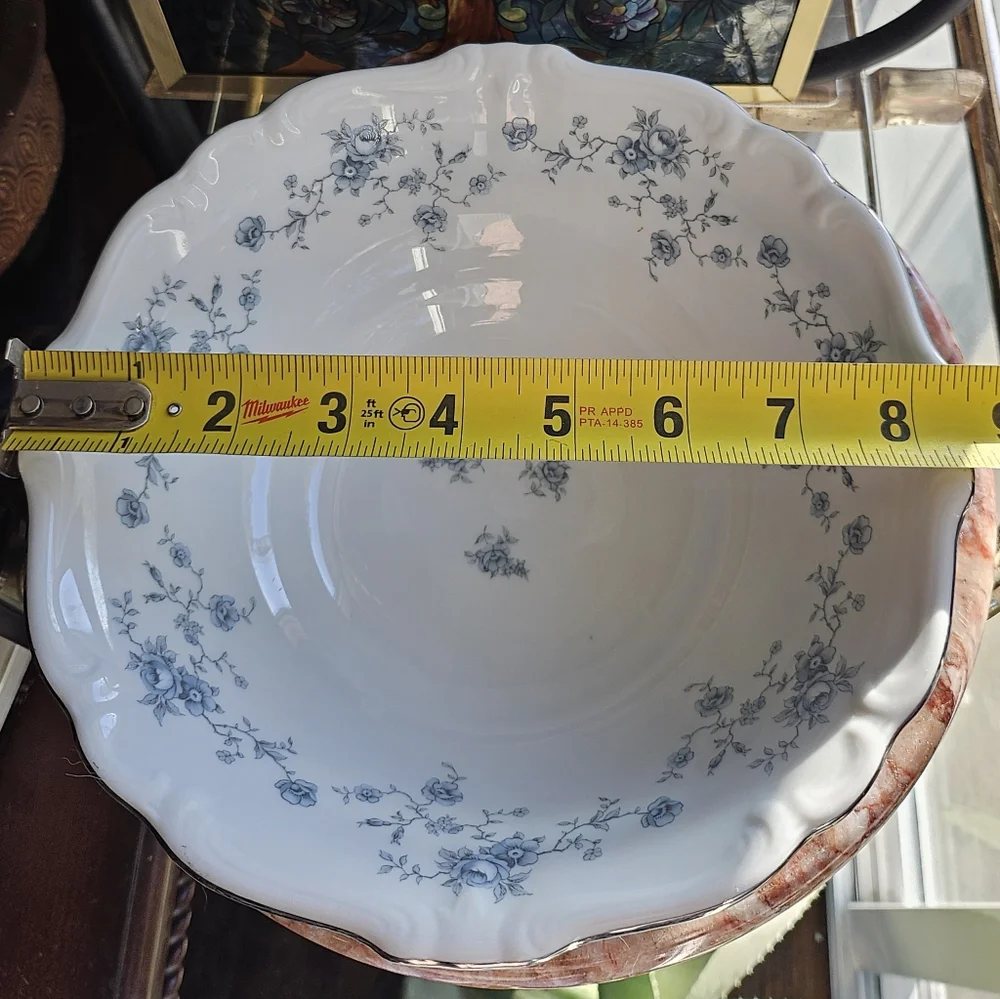 Johann Haviland Blue Garland Vegetable Bowl